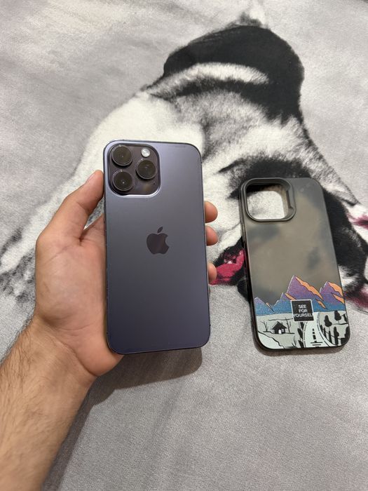 IPhone 14 PRO MAX 100% bateria Deep Purple mov