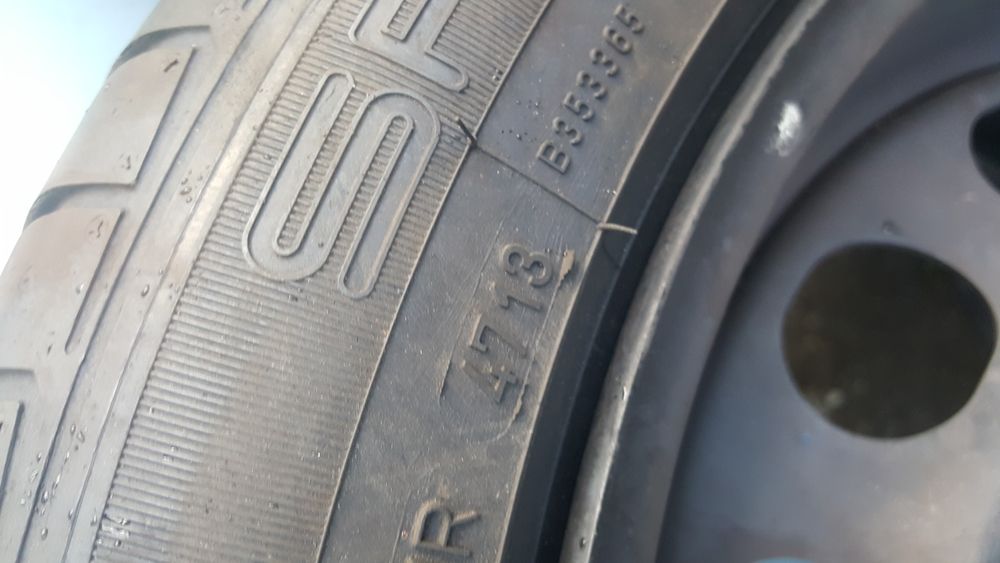 Джанти 5х120 с гуми 195 55 16 рън флат