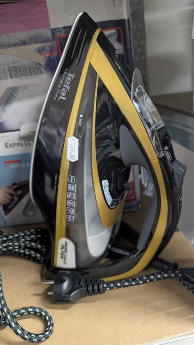 Fier de calcat Tefal Ultimate Pure FV9865, 3000 W, jet de abur