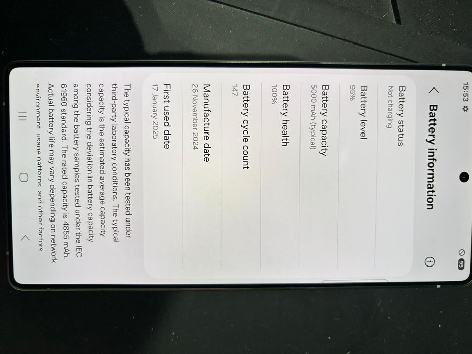 Vand Samsung S25 Ultra 256GB Titanium Silver