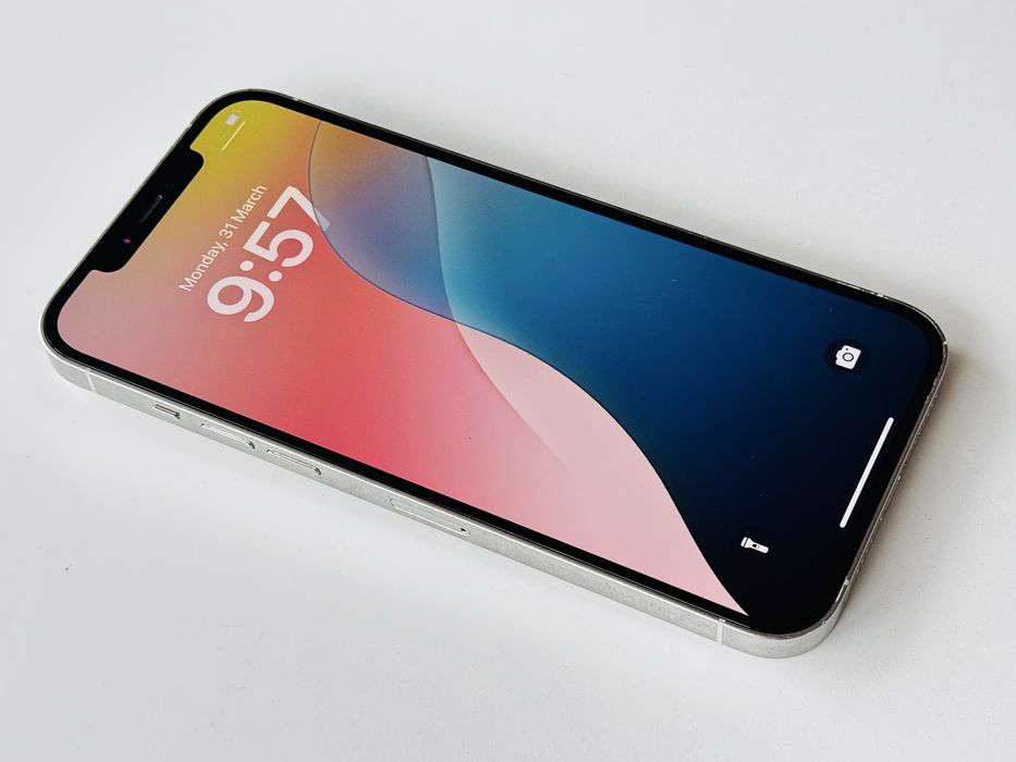 Iphone 12 Pro Max 256GB Silver 100% Батерия! Гаранция 6 месеца