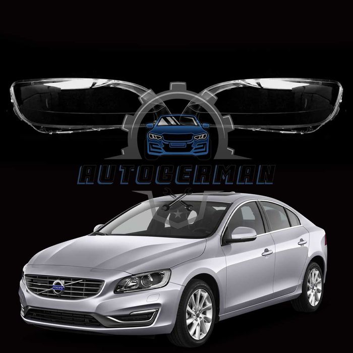 Капаци фарове за Volvo S60 стъкла за огледала за предна броня на волво