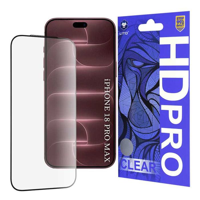 Folie Sticla Securizata iPhone 18 Pro Premium 9H