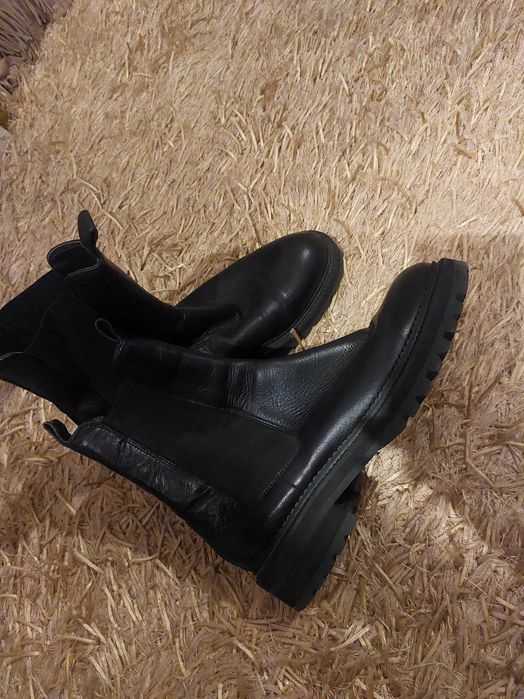 Дамски боти ест.кожа