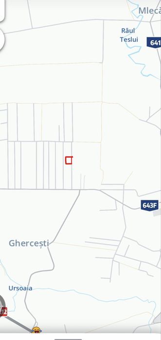 Teren intravilan Ghercești - Oportunitate!