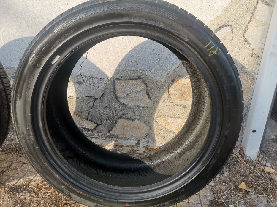 Зимни гуми с джанти 20 цола. Размера е 275/40/20.
