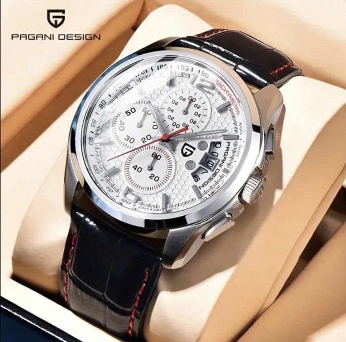 3 броя Оригинални мъжки часовници PAGANI DESIGN