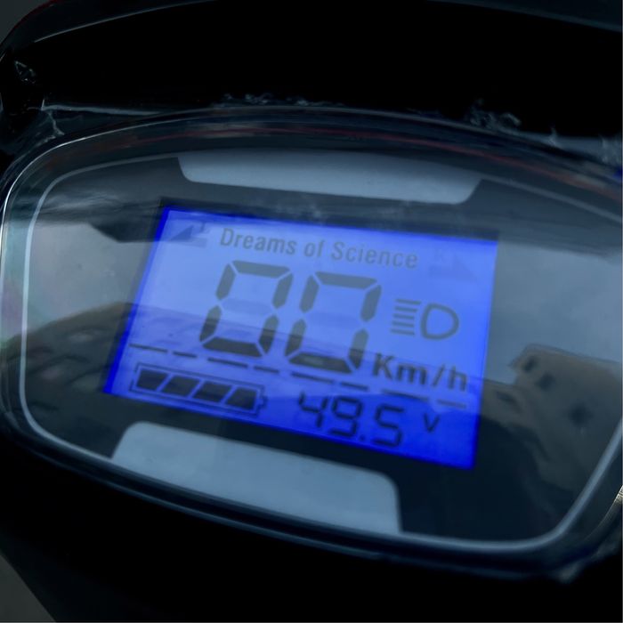 Електрически скутер TBSLD BIG NEW двойна седалка и педали TelStar 2025