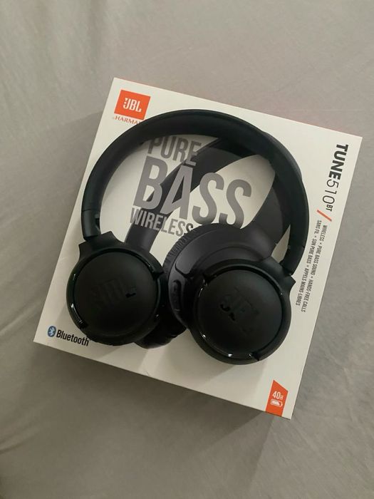 Наушники JBL Tune 510BT JBLT510BTBLK Черные
