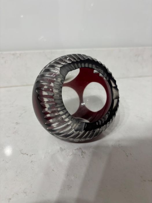 Set sticlă, scrumieră, vază, bombonieră