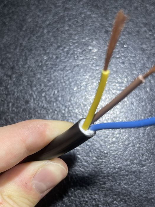 Cablu 3x1.5 electric MYYM litat negru – ignifug FACTURA GARANTIE