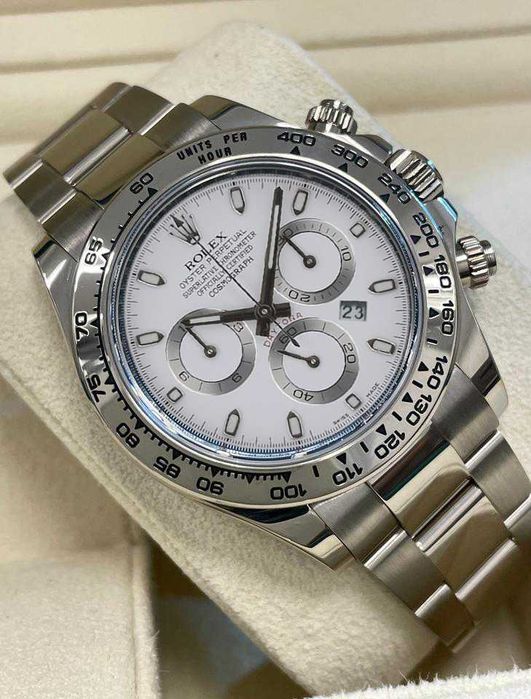 Чисто нов механичен часовник Rolex Daytona white
