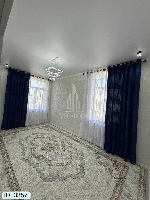 sharq 1 tarafda 3 xona tayyor kvartira sotiladi №3357