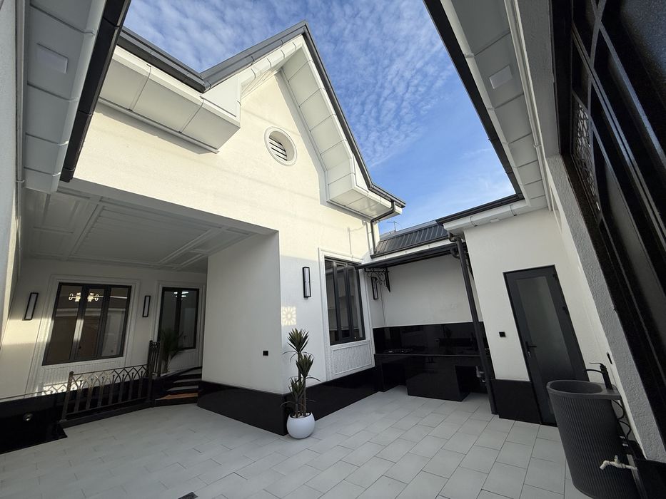 1,7 соток 4 хона +холл ПОД КЛЮЧ коттедж сотилади! Сергили т. Хонобод