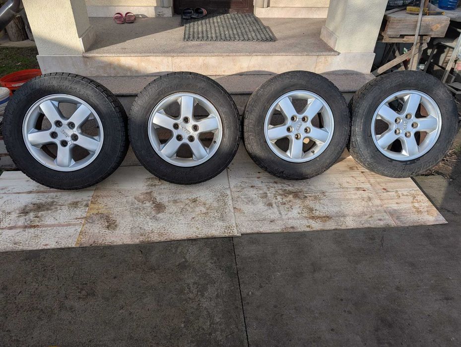 Jante roti iarna MUD Jeep Grand Cherokee WJ WG 7,5J x R17 5x127 ET50,8