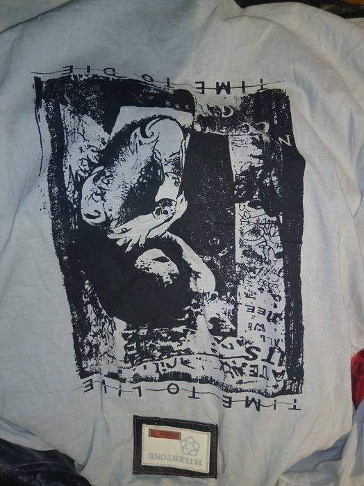 Milestone оригинално мъжко  кожено яке