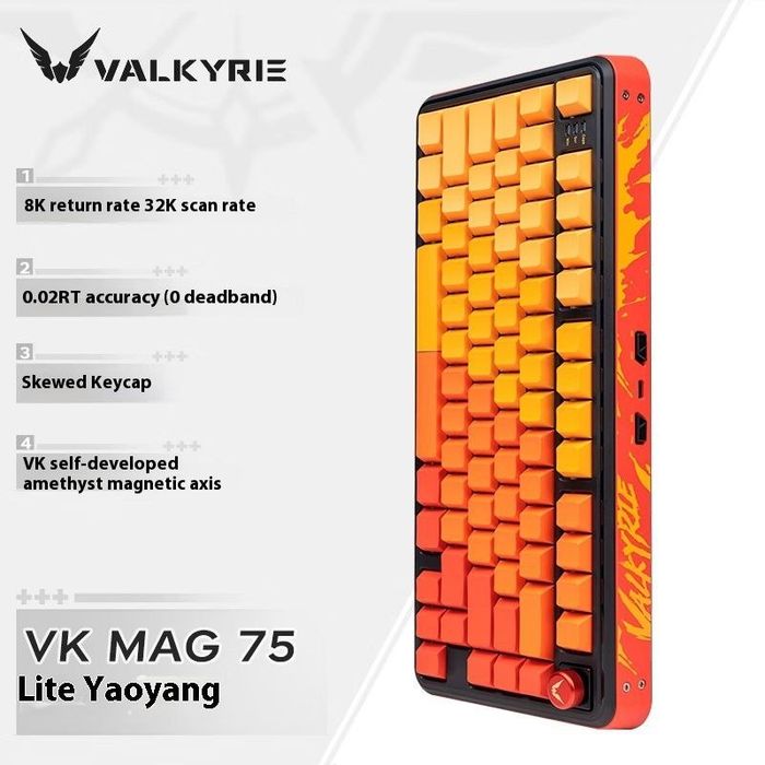 [Клавиатура] VALKYRIE VK75 Проводной USB-A, Bluetooth  5.1,безпроводно