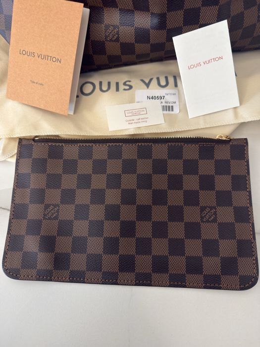 Geanta Neverfull GM Damier Ebene Piele