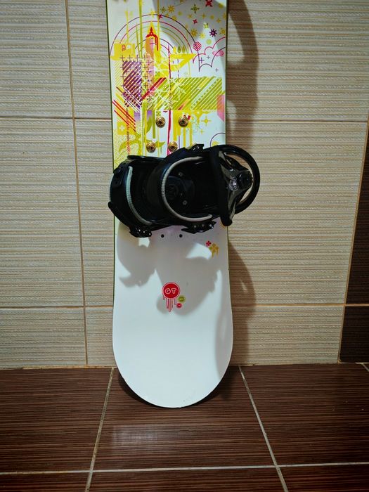 Placa snowboard 148 +legături boots Burton