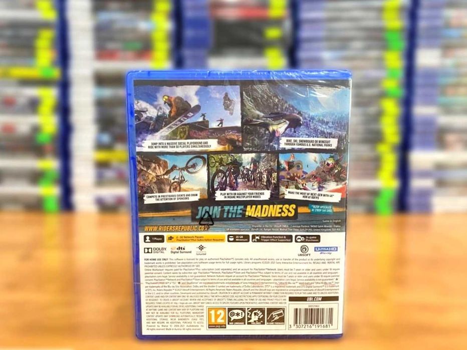 Новый диск Riders Republic PS5 Большой Выбор Игр