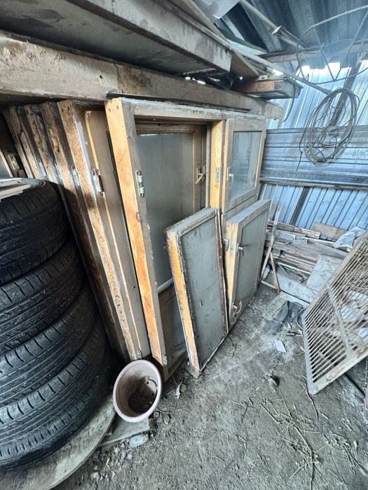 Деревянные окна ,даром отдам  самовывоз