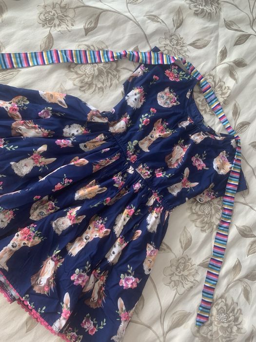 Платье животное 6 лет