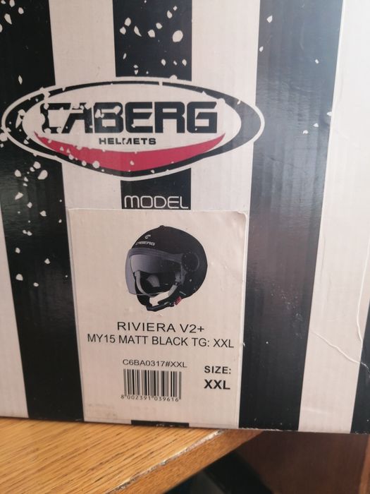 Cască moto Caberg negru mat