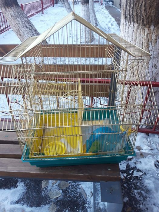 Клетка для папугая и хомяка