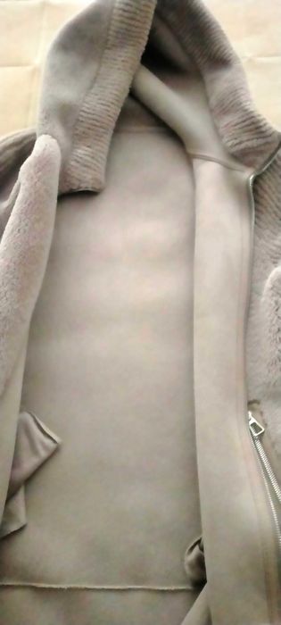 Женская дубленка 52р