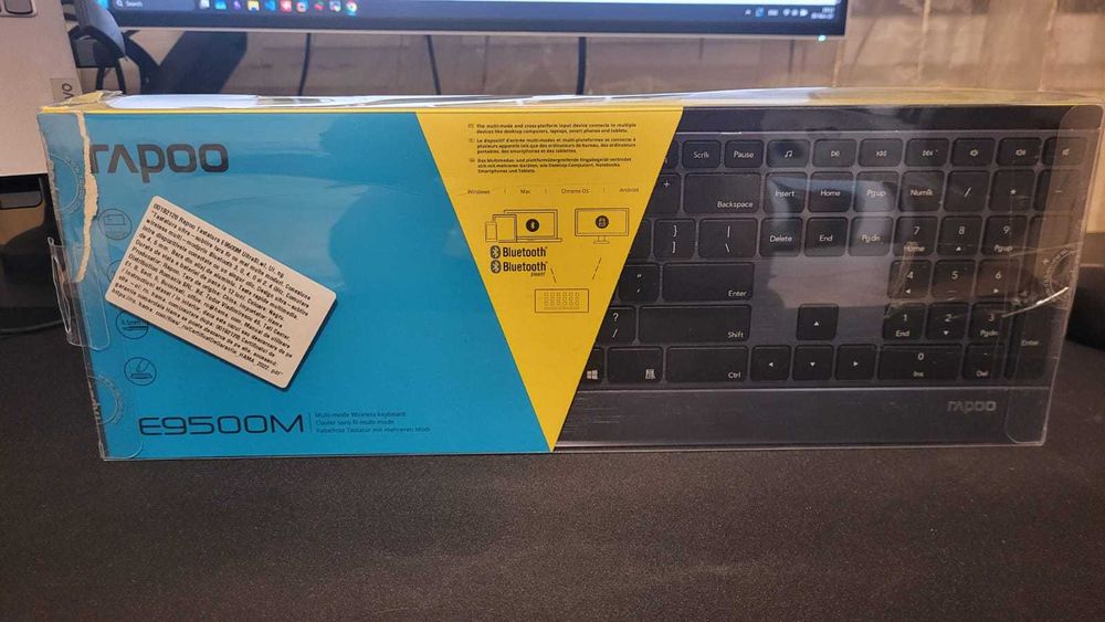 Tastatura Wireless Bluetooth Ultraslim RAPOO E9500M