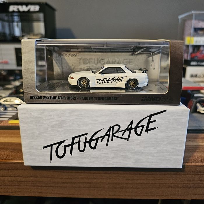 Inno64 TofuGarage Nissan R32 GT-R Pandem macheta auto 1:64 premium limitata