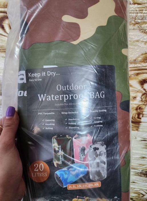 Водоустойчива чанта за преходи