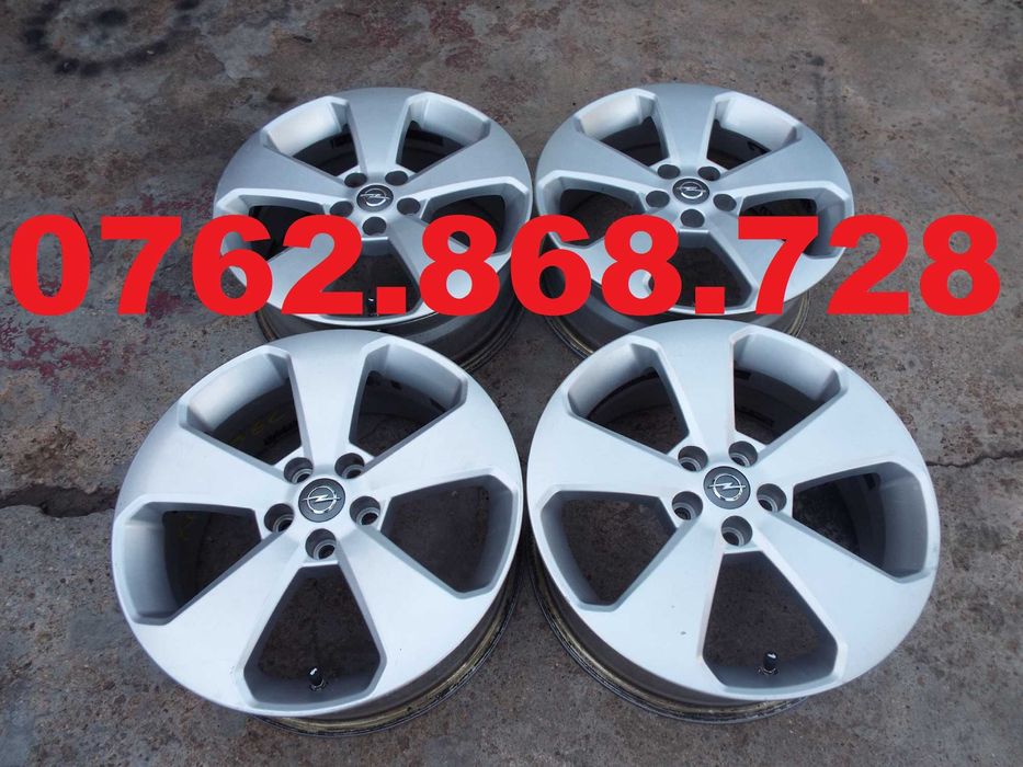 vand 4 jante de aliaj pe 17" originale opel astra K, J,mokka,X  5x105