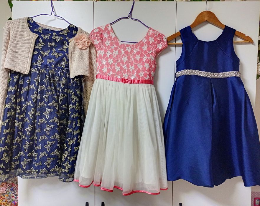 Ежедневни и официални рокли 6-8г