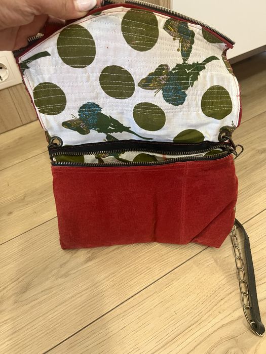 Дамска чантичка- велур