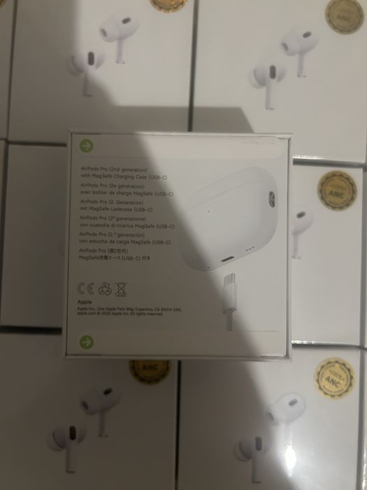 Casti AirPods Pro 2 - Noise Cancellation - Noi, Sigilate