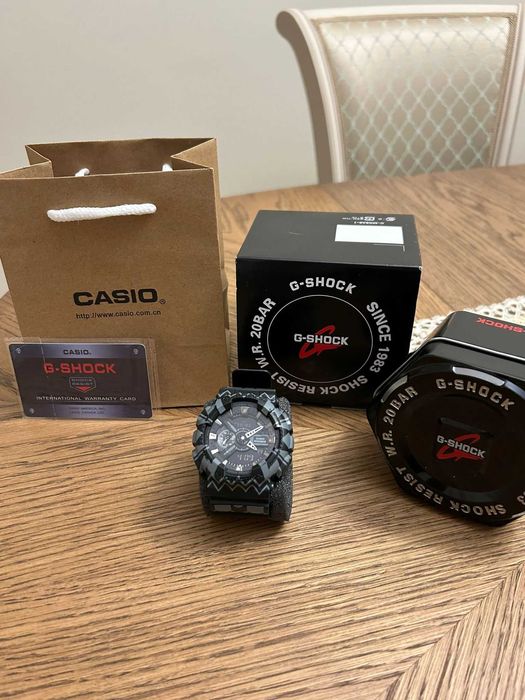 Casio G-Shock GA-110 Tribal Pattern – Limited Design –  Nou, Full Box