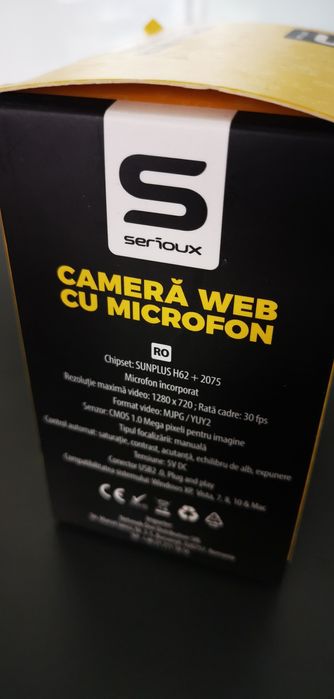 2 buc Camera Web cu microfon / sigilata Serioux