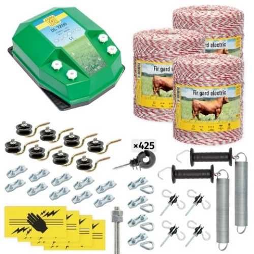 Електропастир за дом.животни - DL-7.2 J 3000 m с якост на опъна 95 kg