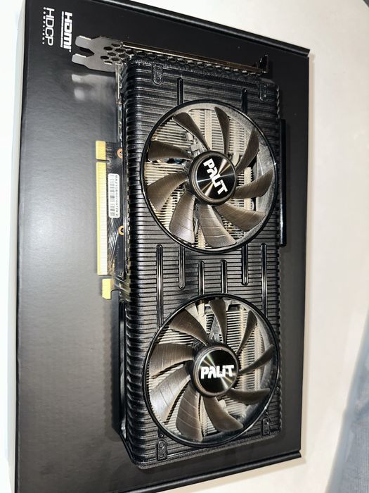 Видео карта Palit RTX 3060 Ti Dual OC 8GB