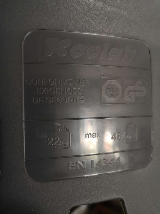 Scaun pentru copii pt bicicleta Koolah Polisport stare foarte bună