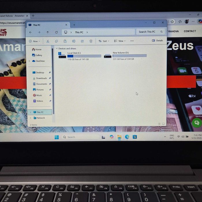 Lenovo IdeaPad3 Ryzen 5 gen 3 8gb 500gb Zeus Amanet Rahova 35129