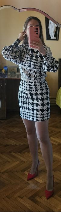 Rochie H&M × RICHARD ALLAN cu imprimeu