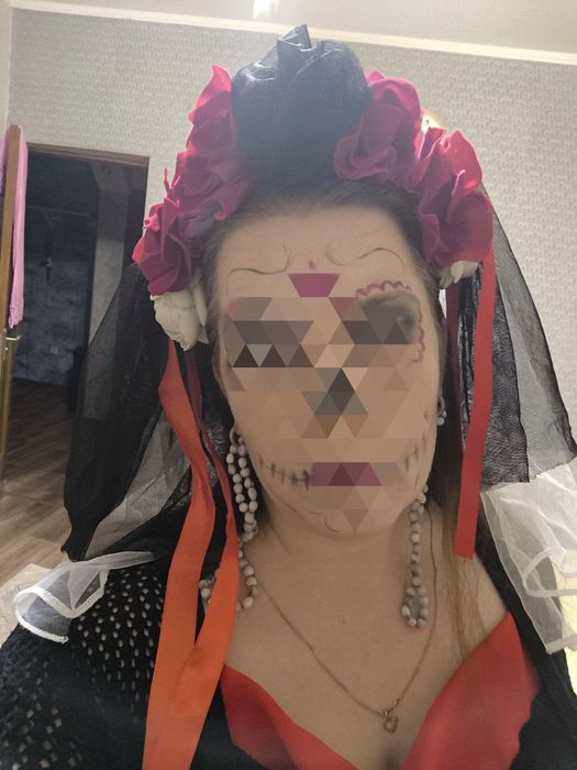 Головной убор Санта муэрте