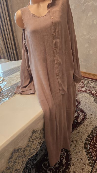 Платье с рубашкой двойка