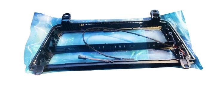 Rama Trim Clima Radio led rosu Lumina ambientala Bmw Seria 3 4 F30 F32