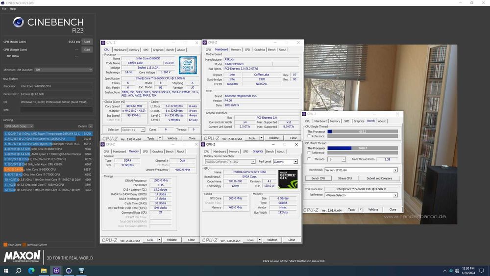 процесор intel core i5-8600K LGA1151 6-ядрен