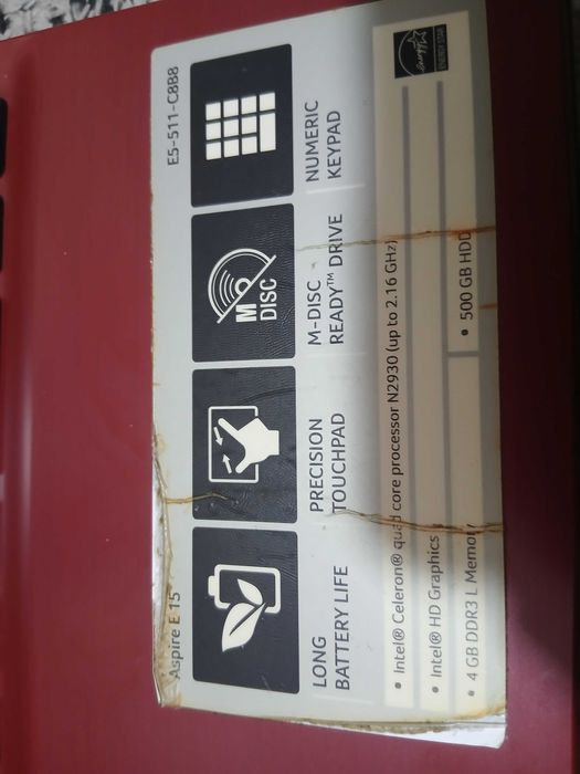 Laptop Acer E15 E5-511