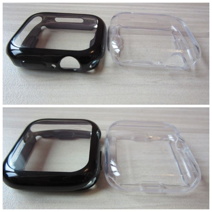 Apple Watch Ultra / Series 11 10 / SE / Мек силиконов кейс с протектор