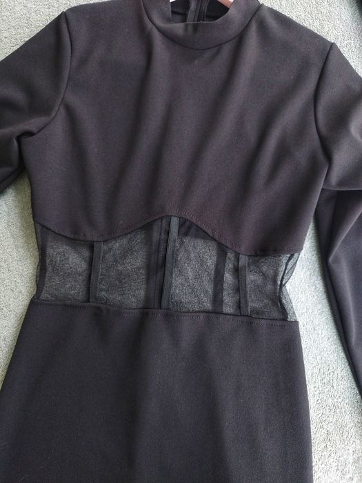 Дамска черна  рокля